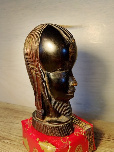 Hand carved ebony - ebony, wood