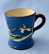 Royal Watcombe Torquay Art Pottery Tommy Tucker Motto Ware Childs Tankard