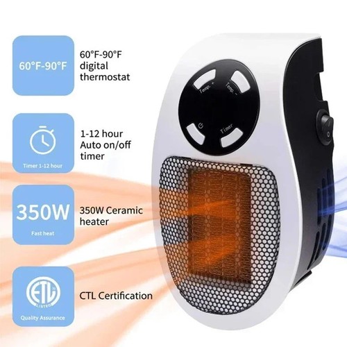 500w mini heater wall - wall, room