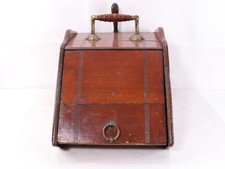 Edwardian Mahogany Purdonium / Coal Scuttle.
