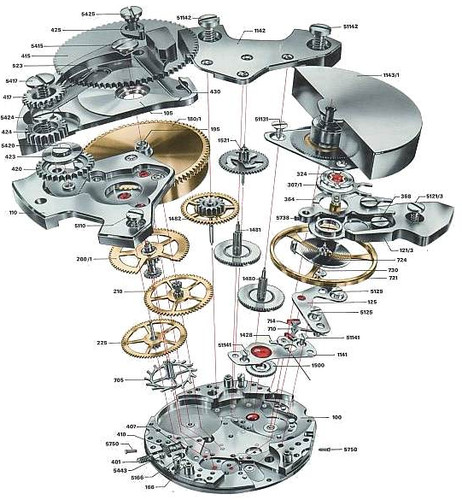 Buren 1321 watch movement - watch,