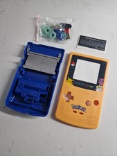 Replacement Shell Kit - Pokemon Yellow Nintendo Gameboy Colour Console Pikachu