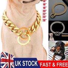 Large Dog Chain Collar Heavy