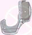 Front left brake disc dust - left,