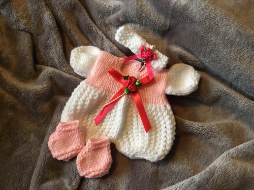 Hand knitted dolls - hand, clothes