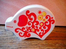 Carlton Ware money box “orange / red / yellow pig”
