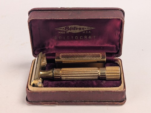 Vintage gillette gold tone - gillette,