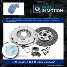 Clutch Kit 3pc (Cover+Plate+CSC) fits VAUXHALL ASTRA G, H 1.6 1.8 1.7D 1998 on