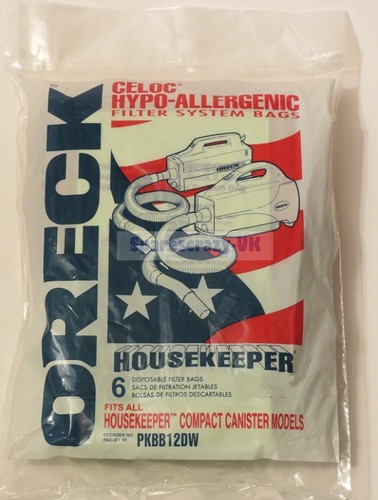 Oreck canister vacuum - vacuum, bags