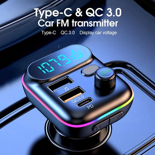 Bluetooth fm transmitter - 5.0,