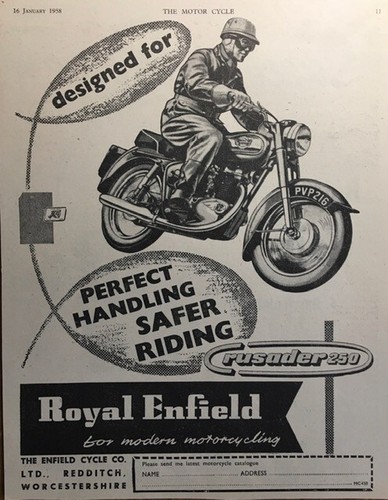Royal enfield crusader - royal,
