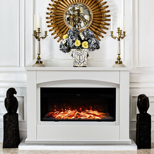 Fireplace surrounds framed - &,