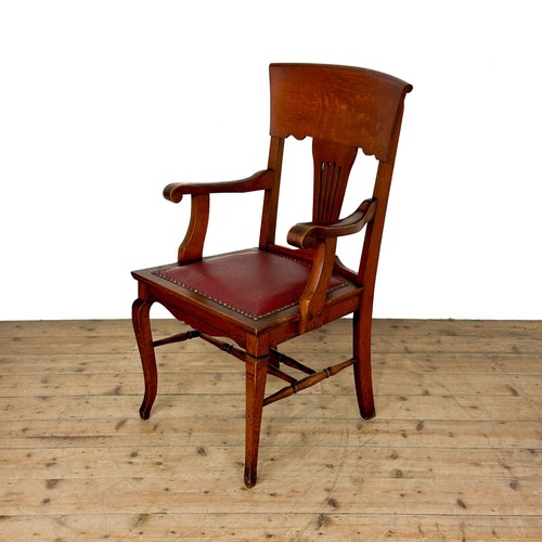 Antique oak chair - oak, with