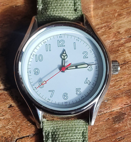 Military style watch - style,
