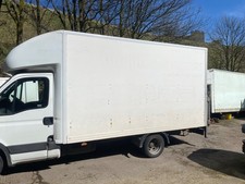 LUTON BOX BODY WORKING TAIL