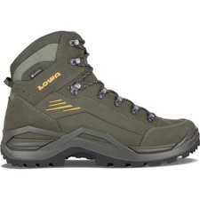 Lowa Renegade Evo Mid GTX Mens Waterproof Walking Boots Green Yellow Size 8-13