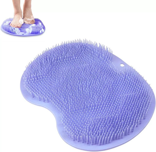 Non slip foot scrubber mat - foot,