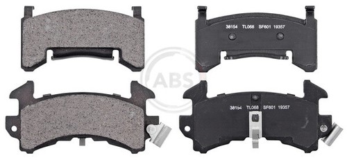 Brake pad set disc - pad,