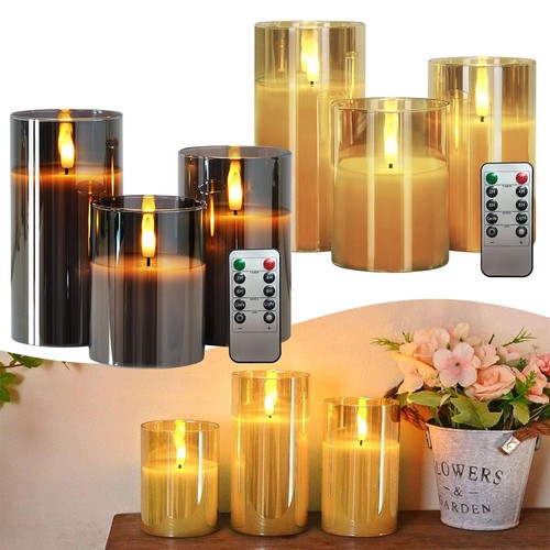3pcs flameless led candles - flameless,