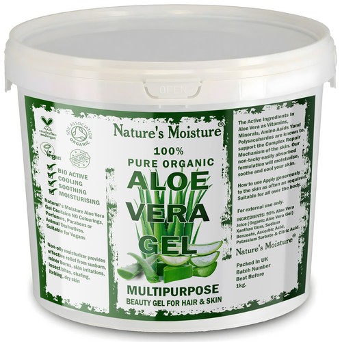 1kg 100 pure aloe - 100%, vera