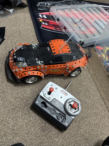 Meccano car and - car, parts
