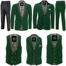 Mens Green Velvet Vintage 3