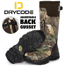 Mens Neoprene Wellington Waterproof Mucker Boots Camo Wellies Walking Hunting Sz