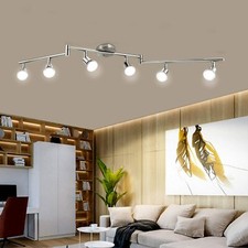 Track Lighting Kits,Flexible Foldable Arms,Ceiling Spotlight,Without GU10 Bulbs