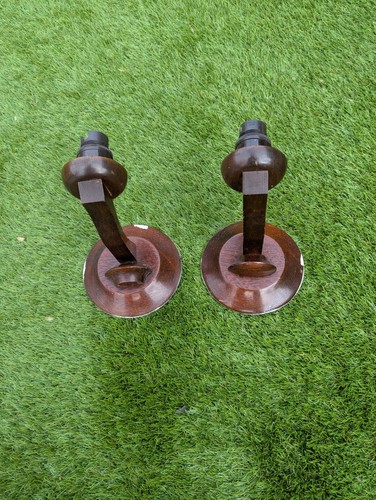 Vtg mid century - dark, wood