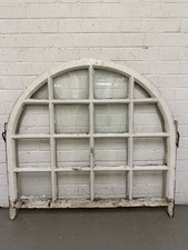 Reclaimed Old Georgian Edwardian Arch Sash Wooden Window 985 x 860mm 800mm