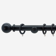 35mm Prime Black Ball Curtain