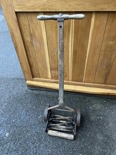 Presto Vintage Lawn Mower With  Metal Wheels