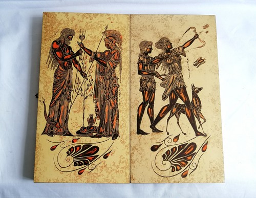 Vintage large wooden - large,