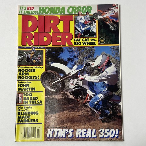 Dirt rider magazine - dirt, 1986