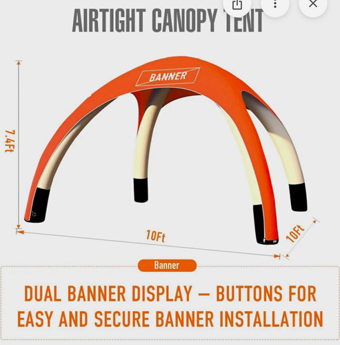 Inflatable instant canopy - inflatable,