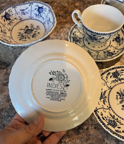 Johnson brothers indies blue - johnson,