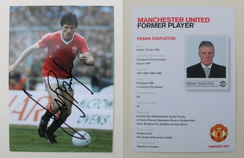 Frank stapleton signed - stapleton,