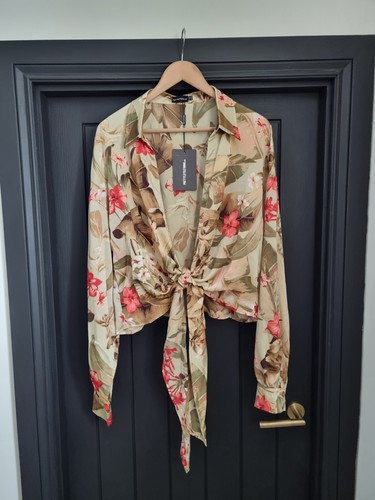 Plt plus satin floral - satin, &