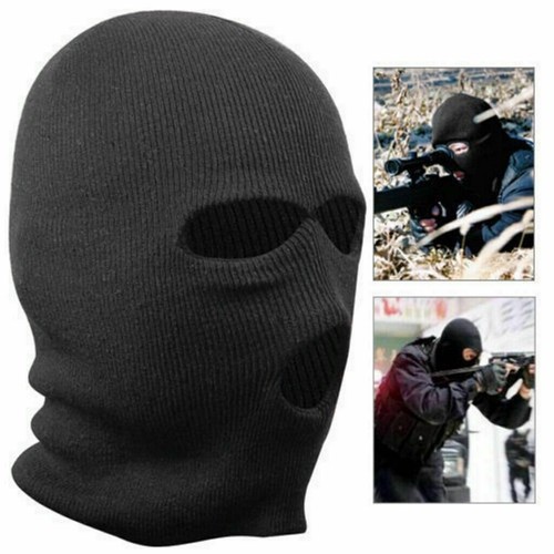 Black balaclava mask - balaclava, 3
