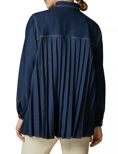 Marina rinaldi falda pleated - rinaldi,