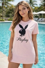Playboy T Shirt, Sleep Shirt