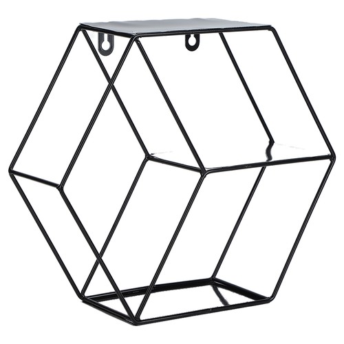 Hex shelves modern wrought - shelves,