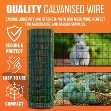 GREEN COATED GALVANISED WIRE