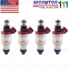 4Pcs Fuel Injectors 16600-56E00 For Nissan 180sx Silvia U12 S13 CA18DT