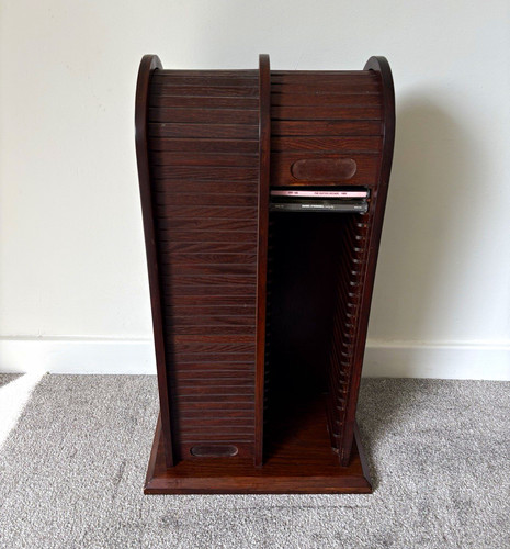 Vintage wooden double - wooden, cd
