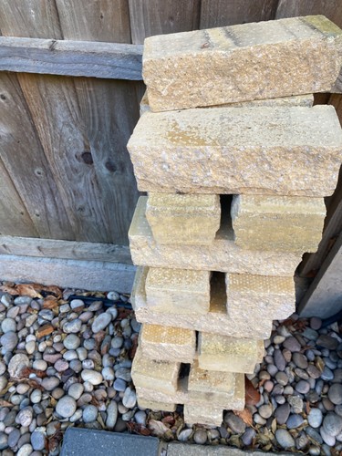 Buff decorative bricks - x, 21