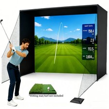 Golf Simulator Enclosure Nets