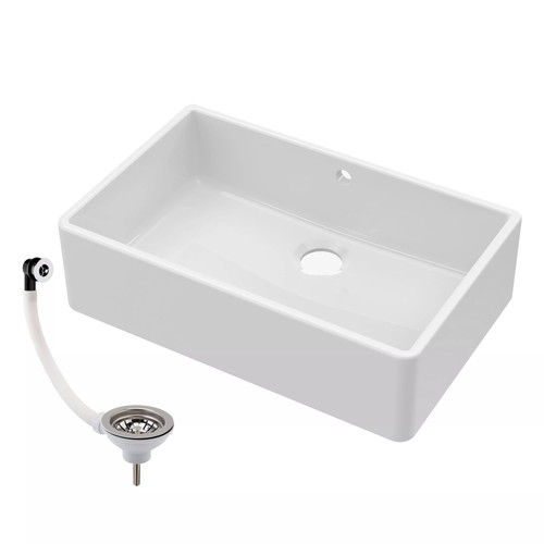 Bowl fireclay butler kitchen - fireclay,