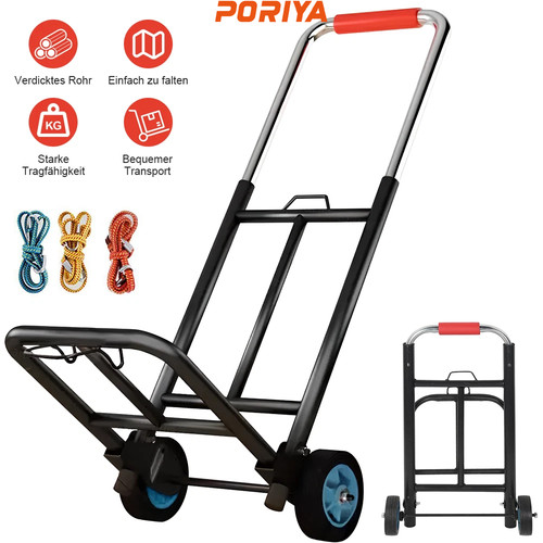 Heavy duty hand sack trolley - heavy,