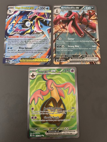 Mega greninja krookadile ex - krookadile,